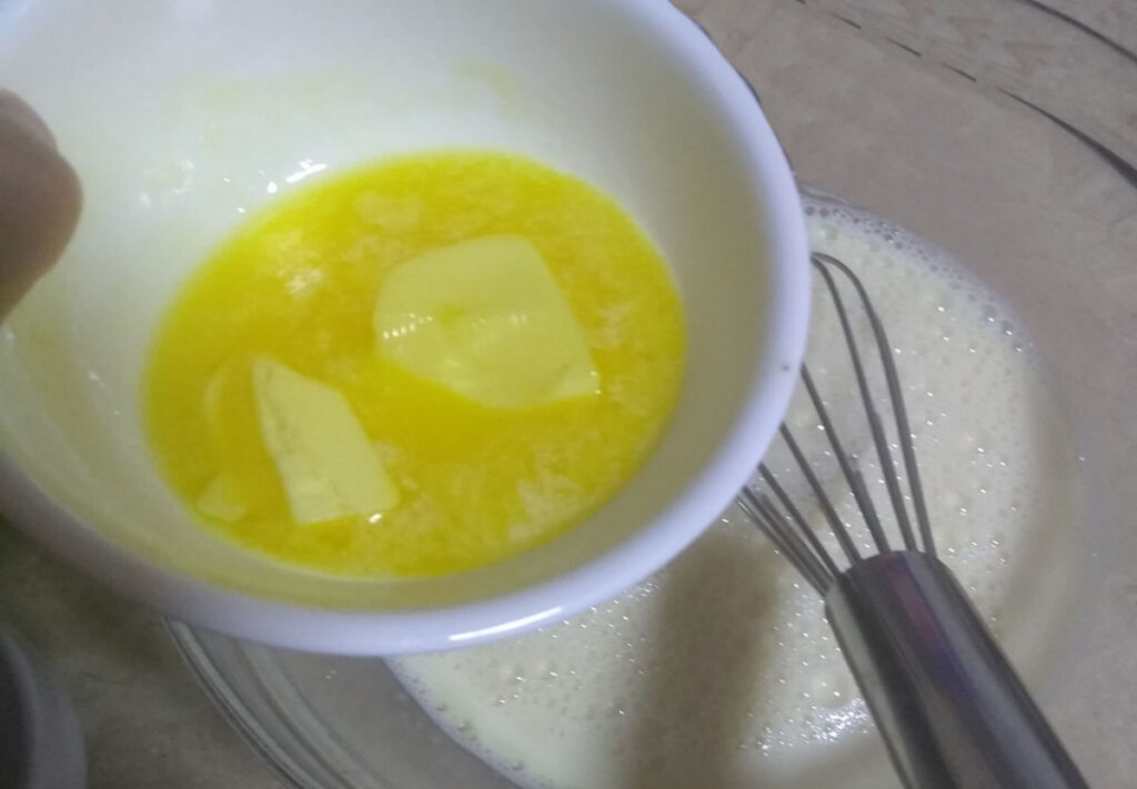 Mantequilla derretida