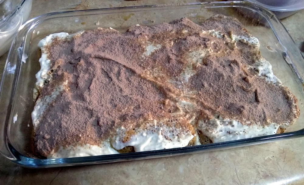 Tiramisú postre