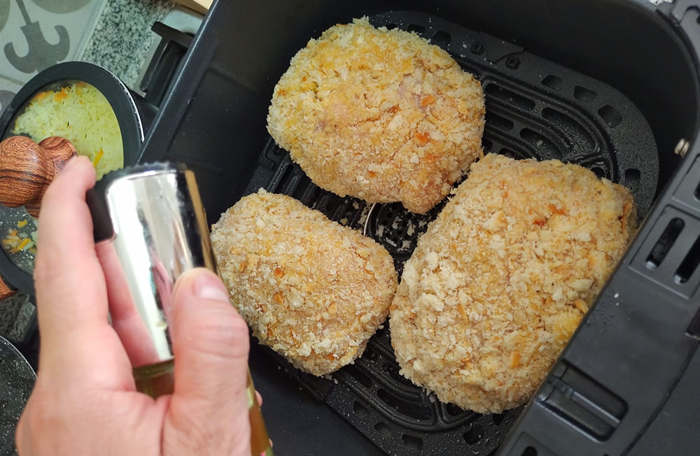 Cordon bleu freidora de aire