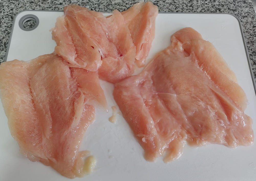 Filetes de pollo