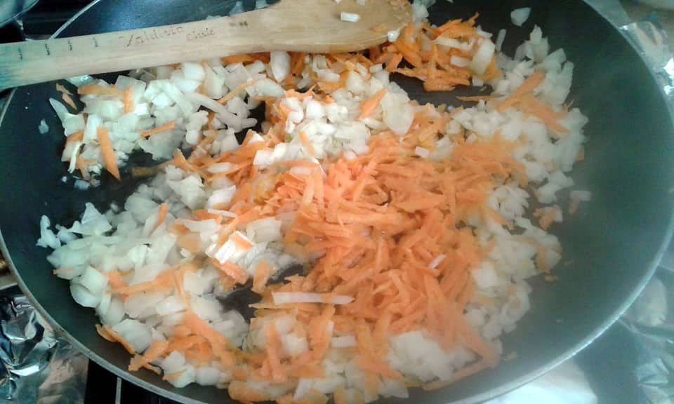 Sofrito para lasaña