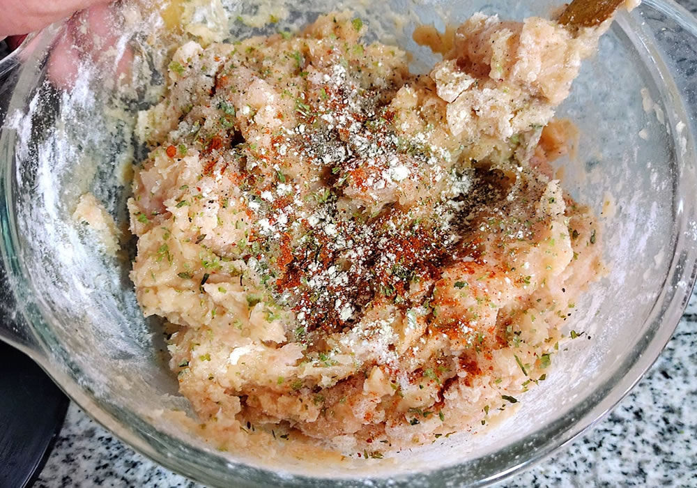 Mezcla para croquetas de pollo