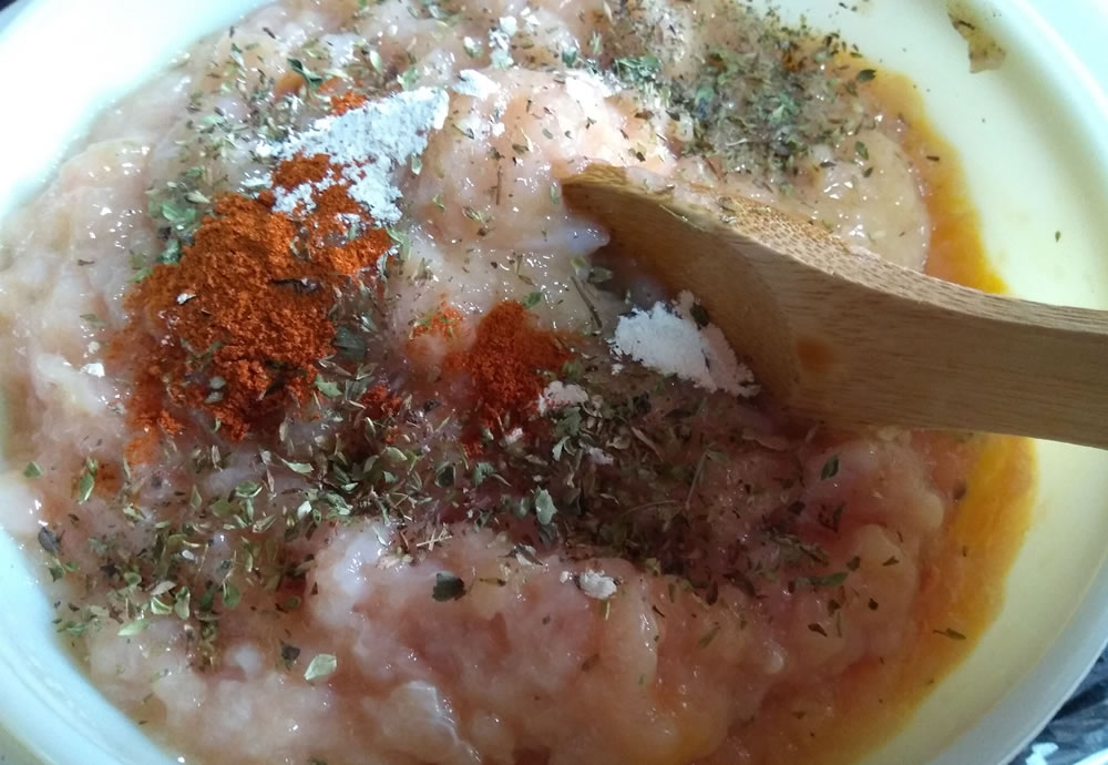 Ingredientes hamburguesas de pescado