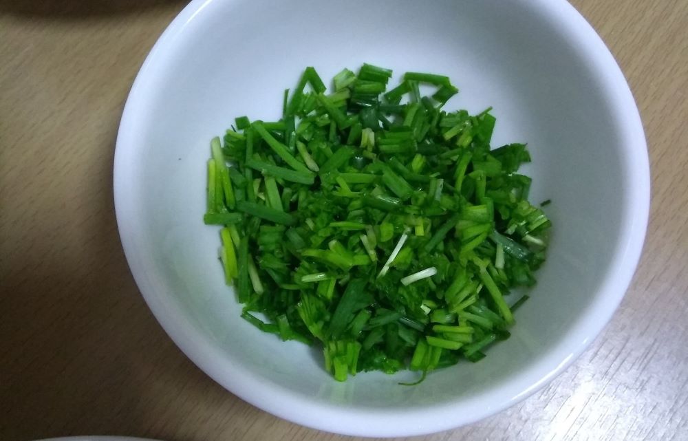 Hand roll ciboulette