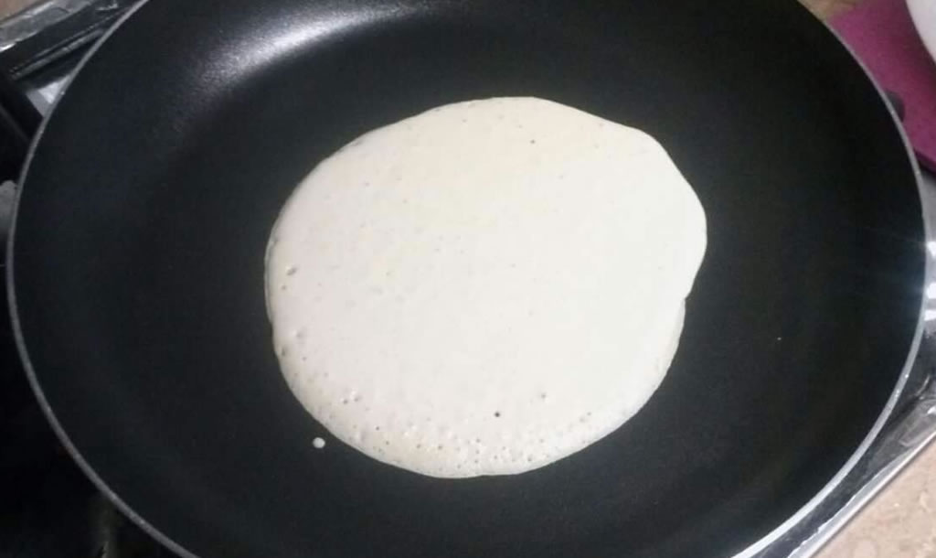 Receta Panqueque Sartén