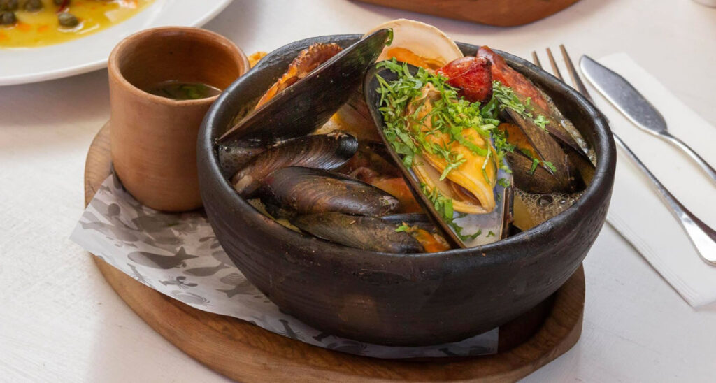 Curanto en olla