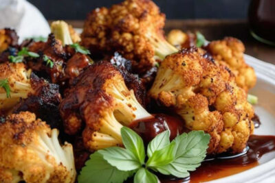 Coliflor al horno asada