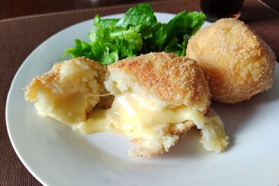 Receta Papas rellenas con queso