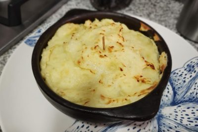 Pastel de papas con jurel