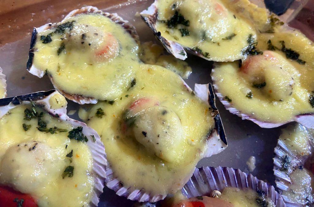 Ostiones a la Parmesana