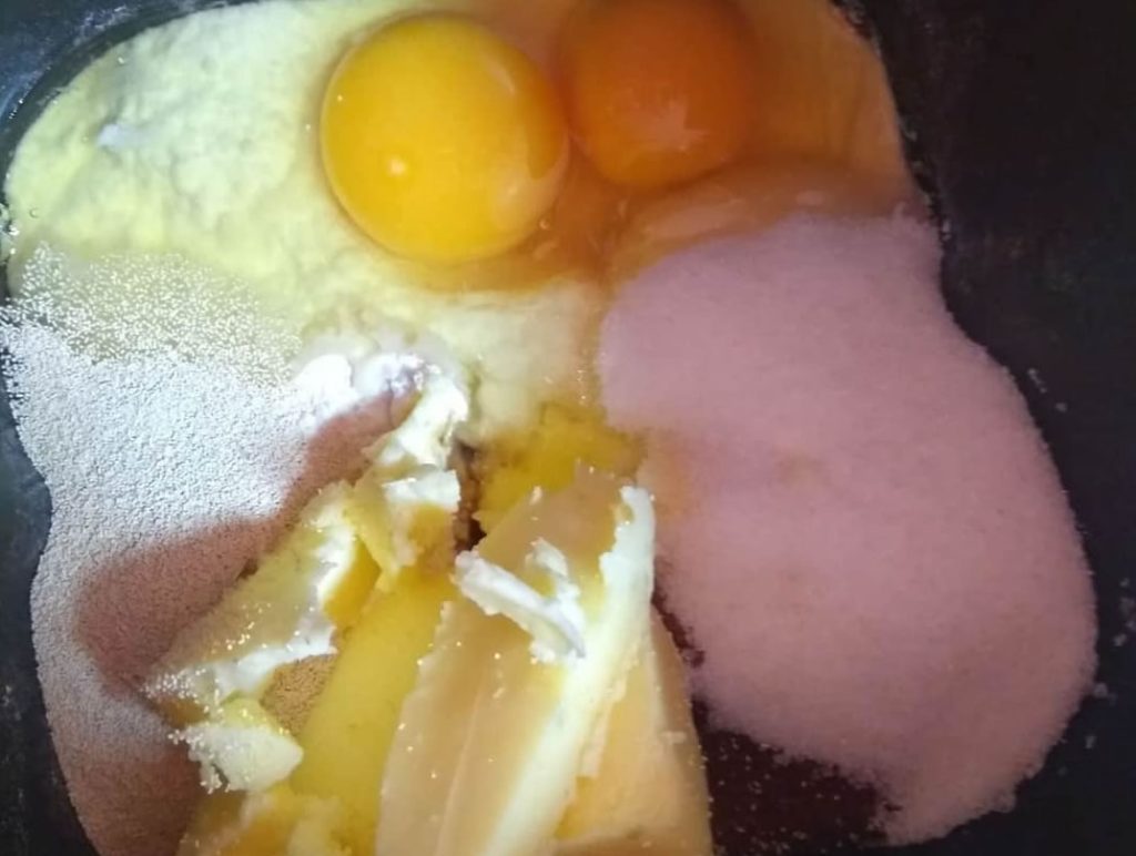 Ingredientes para masa de berlines