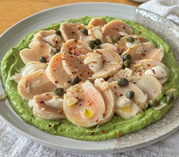 Carpaccio de locos